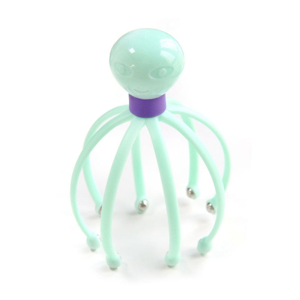 Electric Octopus Claw Scalp Massager Therapeutic Head Scratcher