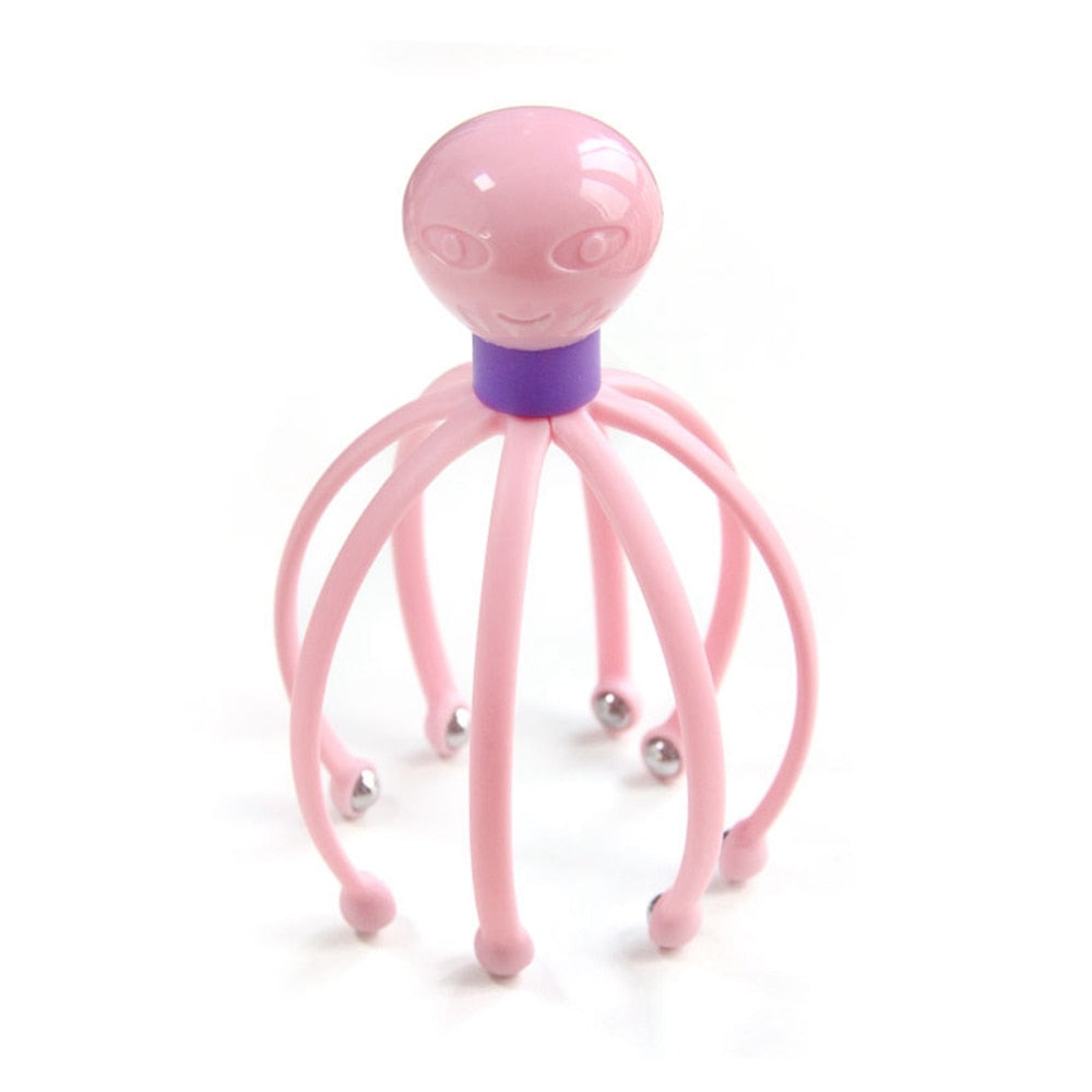 Electric Octopus Claw Scalp Massager Therapeutic Head Scratcher