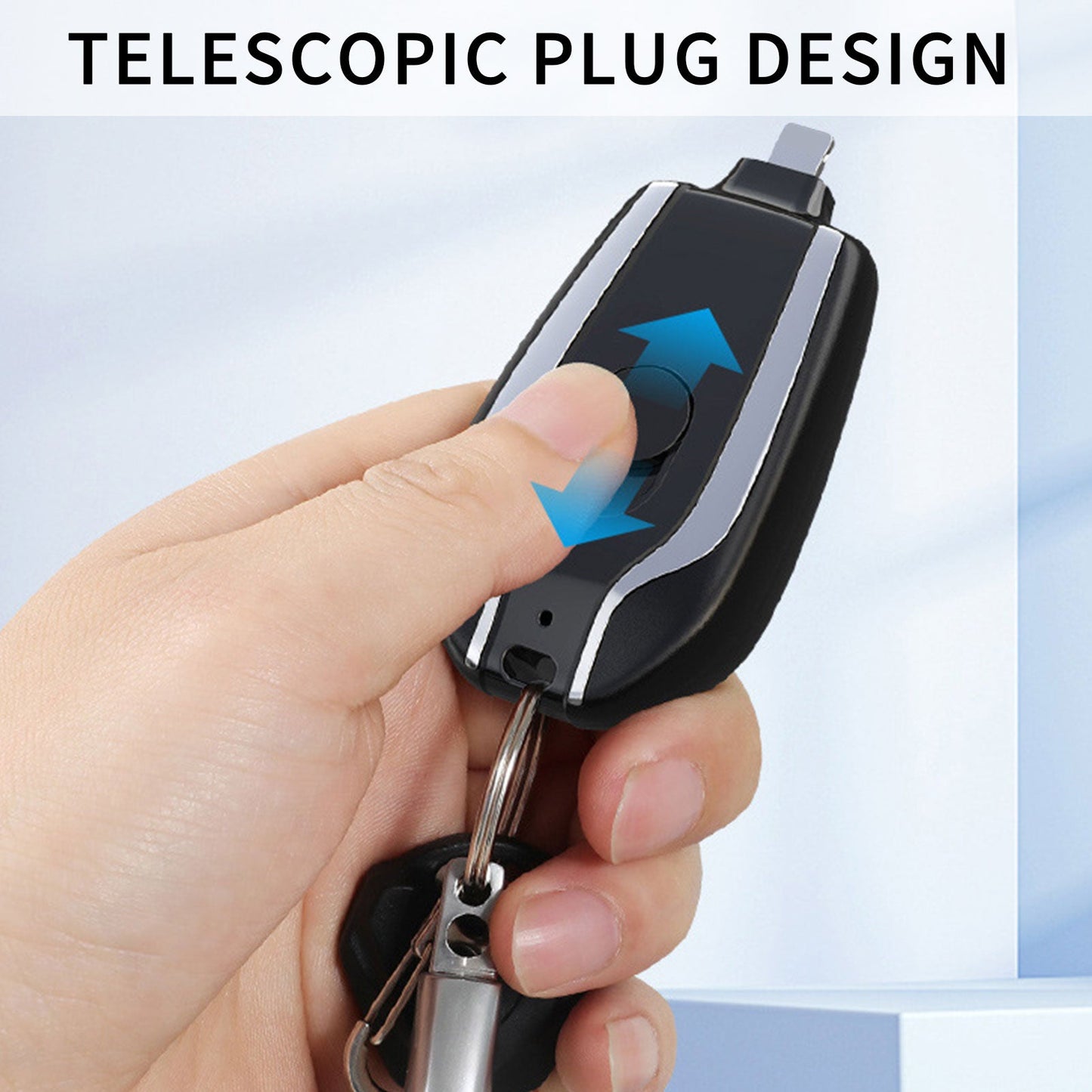 The Portable Keychain Phone Charger™