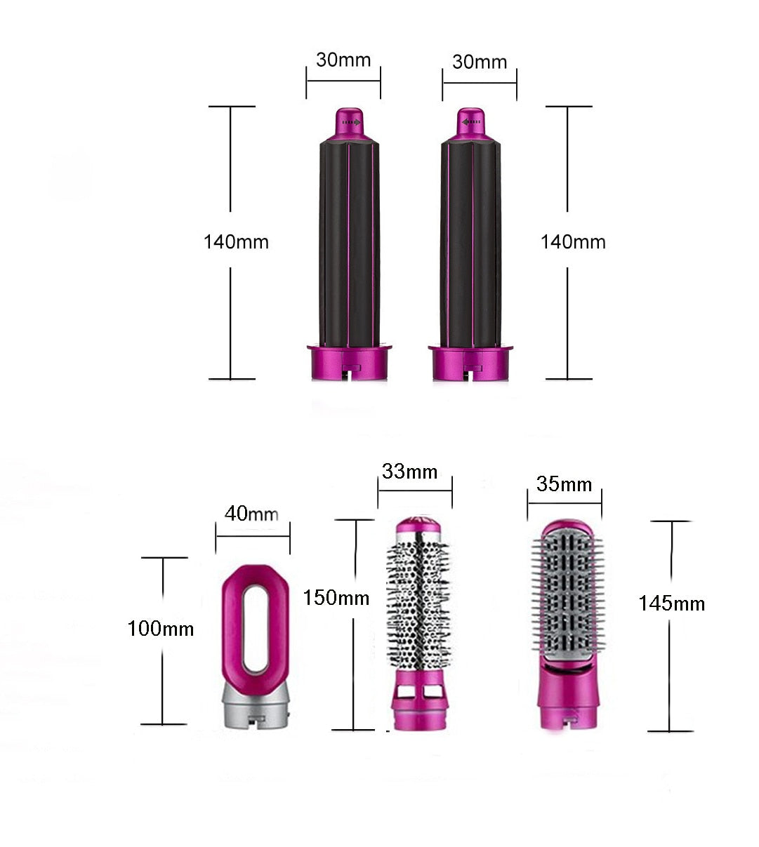 The 5 In 1 Hair Curly Set™